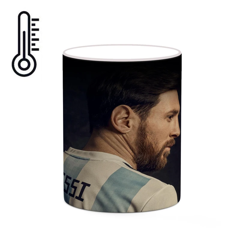 ماگ حرارتی کاکتی طرح Leo Messi لئو مسی مدل mgh42462