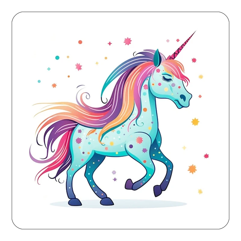 مگنت کاکتی طرح اسب تک شاخ و یونیکورن مدل mp29711