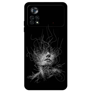 Megafone Face Sketch 7423 Cover For Xiaomi Poco X4 Pro 5G