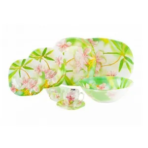 سرویس غذاخوری 38 پارچه لومینارک طرح Freesia