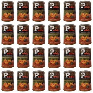 کنسرو‌ غذای گربه پابلو مدل مرغ و کدو تنبل و سنبل الطیب وزن 9600 گرم بسته 24 عددی