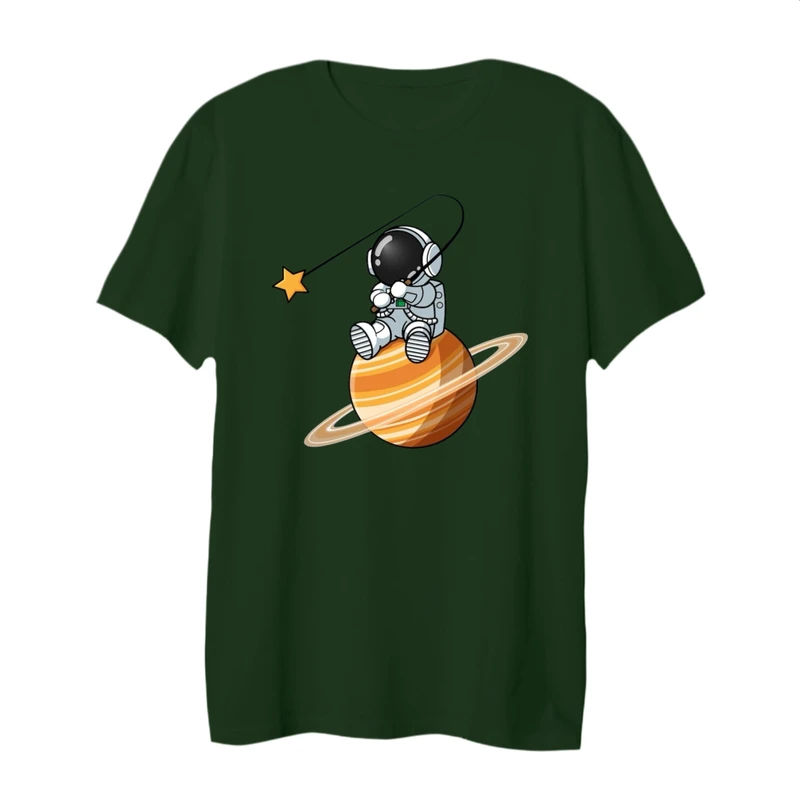 تی شرت لانگ آستین کوتاه زنانه مدل فضانورد کد 10