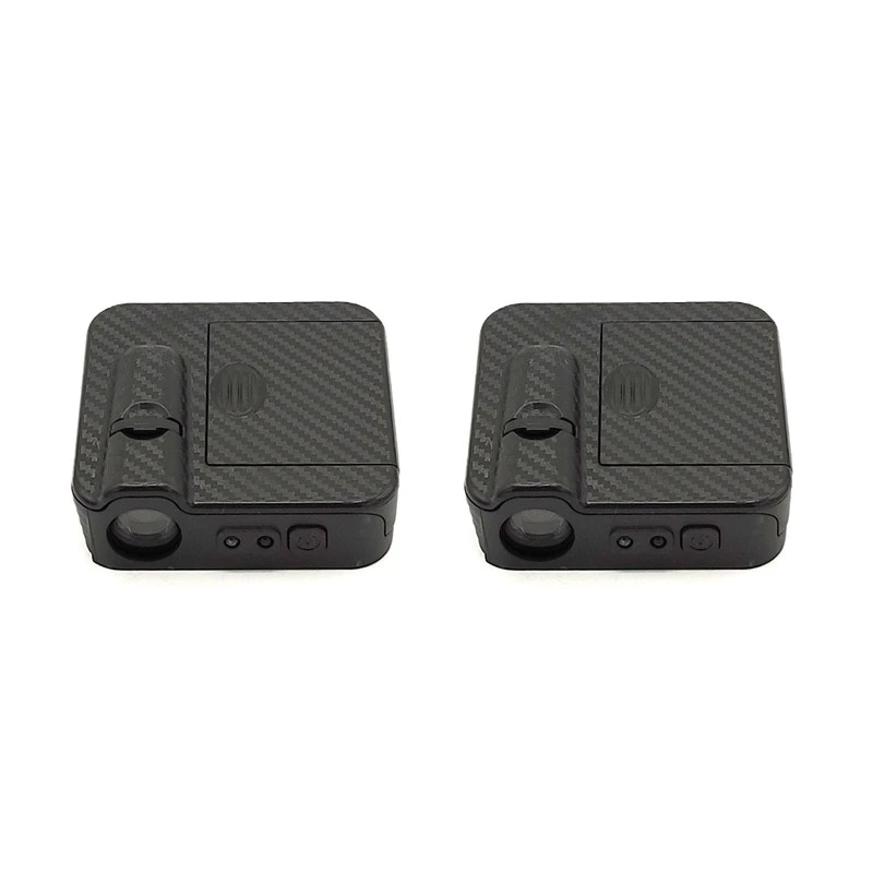 چراغ لوگو زیر درب خودرو چیکال مدل ولکام لایت طرح پژو کد P-2045 مناسب برای پژو بسته 2 عددی