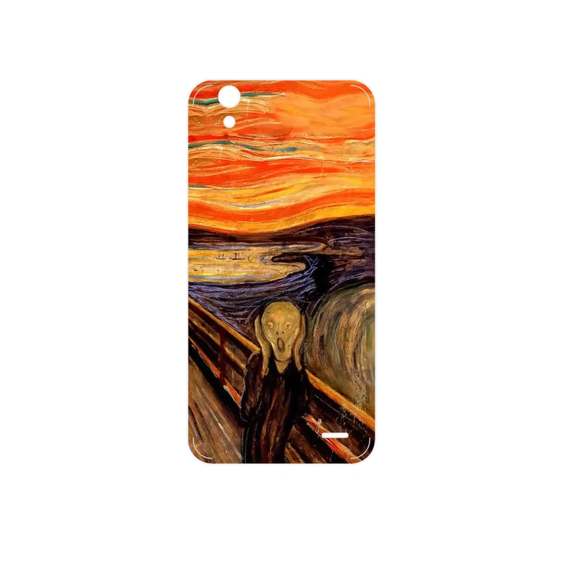 برچسب پوششی ماهوت مدل The Scream of Munch مناسب برای گوشی موبایل هوآوی Ascend G630