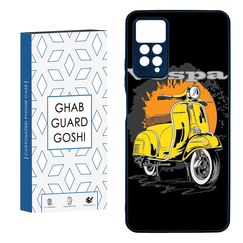 کاور قاب گارد گوشی طرح موتور وسپا کد TPUBA-161 مناسب برای گوشی موبایل شیائومی  Redmi Note 11 pro 4G / Note 11 pro 5G / Note 12 pro 4G