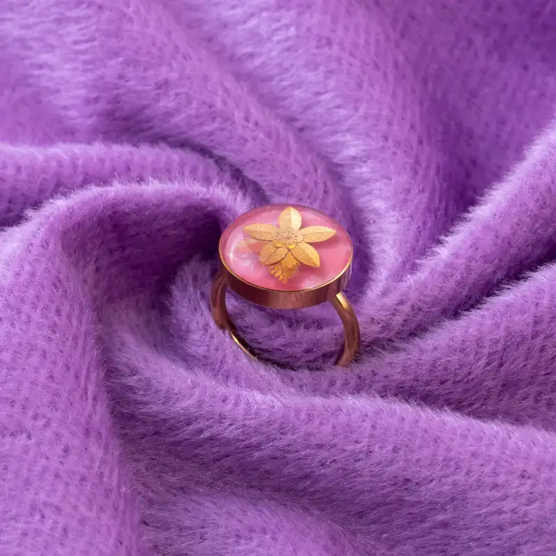 انگشتر زنانه زرسام مدل بهار