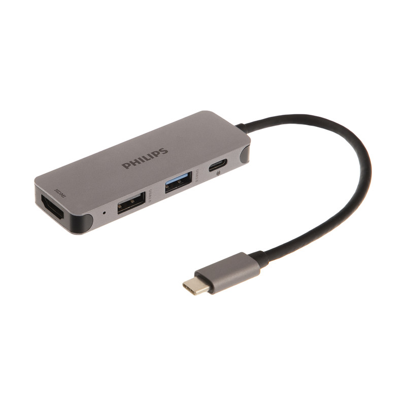 تصویر هاب 4 پورت USB-C فیلیپس مدل SWR1607G/93