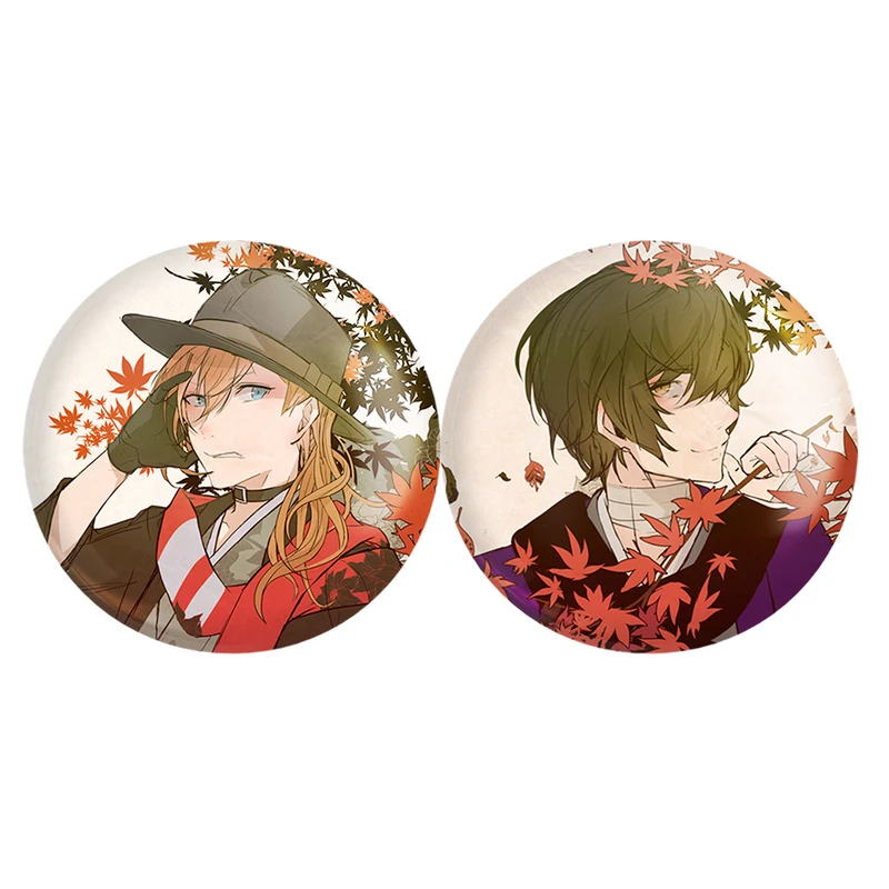 مگنت خندالو مدل دازای و چویا انیمه سگ های ولگرد بانگو کد A168 مجموعه 2 عددی