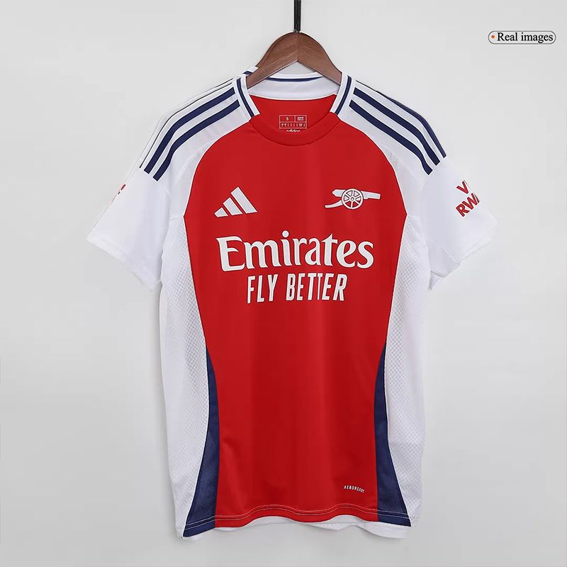 تی شرت ورزشی مردانه مدل آرسنال Home 2025 -  - 5