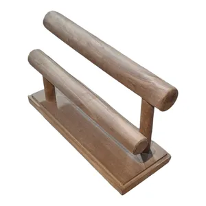 پایه ساعت مچی مدل آویز چوبی