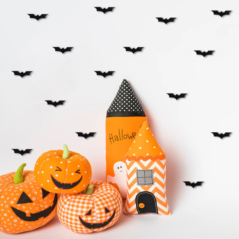 استیکر مدل برجسته طرح خفاش کد 4041 بسته 16 عددی