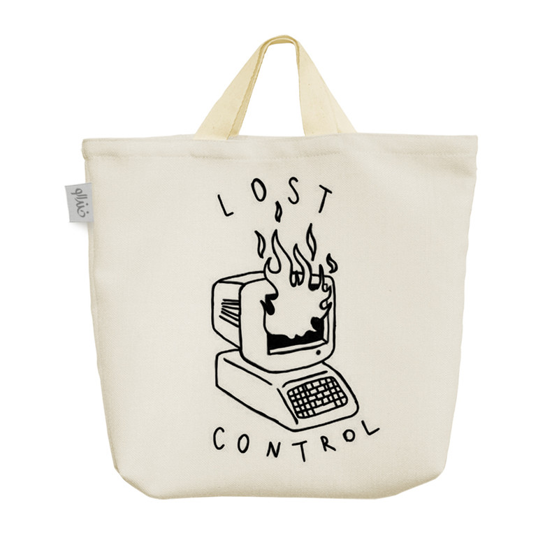 ساک خرید خندالو مدل Lost Control کد 5232