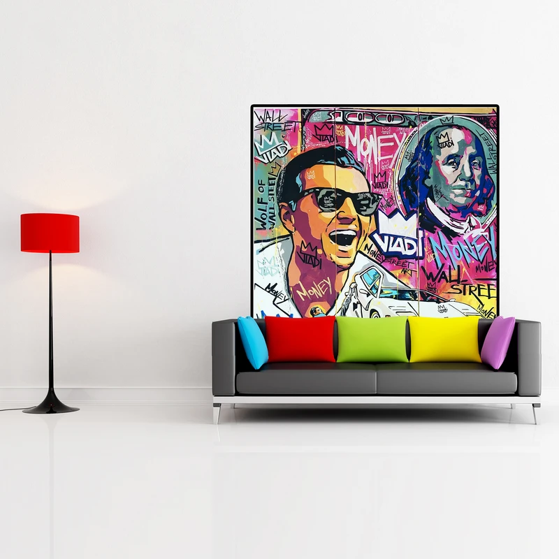 تابلو شاسی مدل  لئوناردو دی‌کاپریو