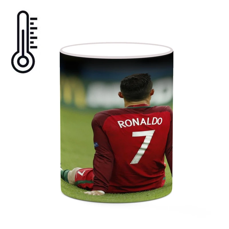 ماگ حرارتی کاکتی طرح Ronaldo رونالدو مدل mgh43190
