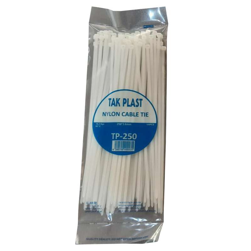 بست کمربندی مدل TAKP-250CM بسته 100 عددی بست کمربندی مدل TAKP-250CM بسته 100 عددی