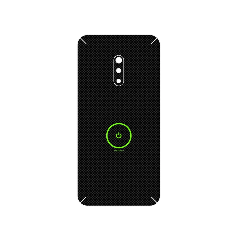 برچسب پوششی ماهوت مدل Minimal Power Button مناسب برای گوشی موبایل اپو Realme X