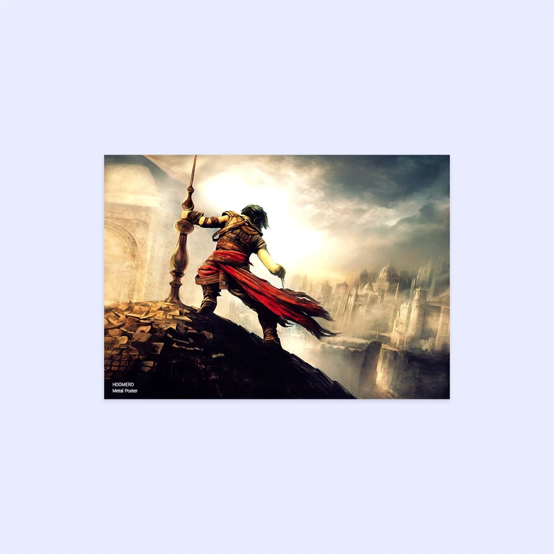 پوستر هومرو مدل فلزی طرح Prince of persia  کد PS653