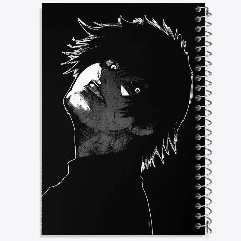 دفتر مشق 50 برگ خندالو طرح انیمه توکیو غول (Tokyo Ghoul) کد F5564