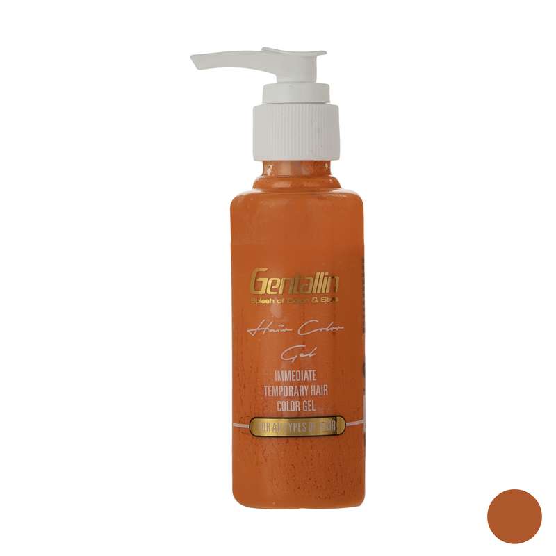 ژل رنگ مو جنتالین مدل 06 حجم 100 میلی لیتر رنگ نارنجی ژل رنگ مو جنتالین مدل 06 حجم 100 میلی لیتر رنگ نارنجی
