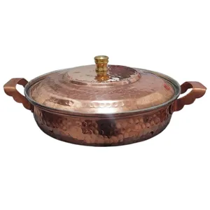ماهیتابه مسی مدل راسته کد RA