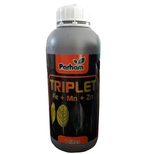  کود مایع تقویتی آهن و روی و منگنز پرهام مدل TRIPLE حجم 1 لیتر