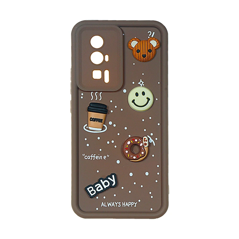 کاور مدل عروسکی برجسته کد Solid مناسب برای گوشی موبایل شیائومی  POCO F5 PRO