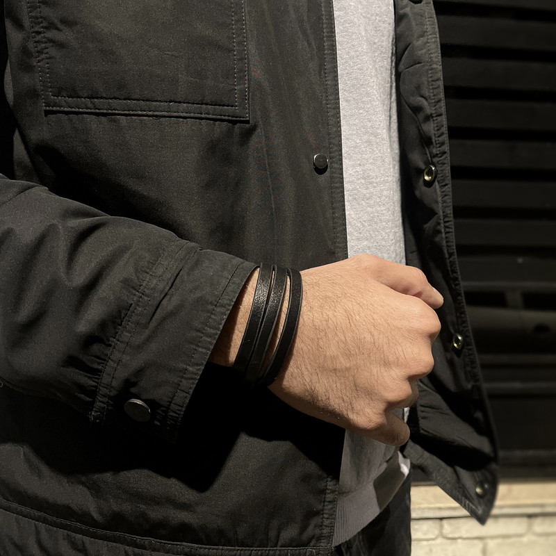 دستبند چرم لانکا مدل BB-33