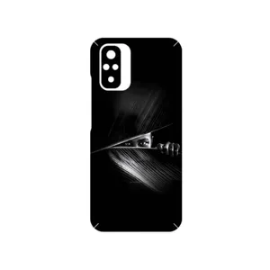 MAHOOT Black Portrait Cover Sticker for Xiaomi Redmi Note 10s