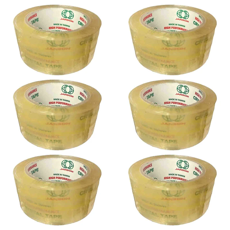 چسب پهن جانسون مدل اعلا ضخیم TAIWAN5cm بسته 6 عددی
