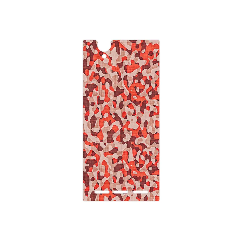 برچسب پوششی ماهوت مدل Red Infantry Army مناسب برای گوشی موبایل سونی Xperia T2 Ultra