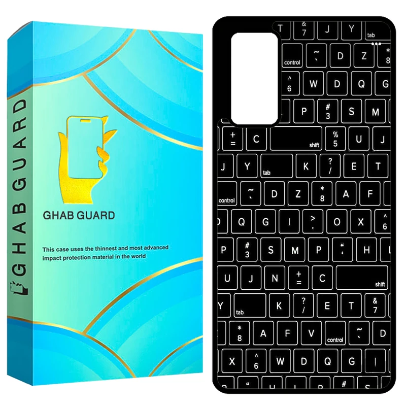 کاور قاب گارد طرح کیبورد مدل GCHPS20U مناسب برای گوشی موبایل سامسونگ Galaxy S20 Ultra 4G / Galaxy S20 Ultra 5G    