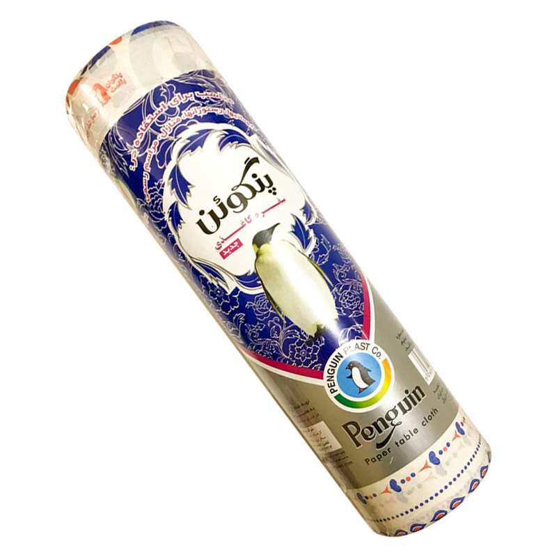 سفره یکبار مصرف کاغذی پنگوئن مدل P_KAGHAZ_NEW رول 10متری سفره یکبار مصرف کاغذی پنگوئن مدل P_KAGHAZ_NEW رول 10متری