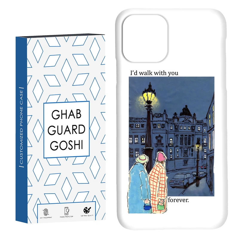 کاور قاب گارد گوشی طرح خیابان کد Dimo-669 مناسب برای گوشی موبایل اپل  IPHONE 11