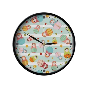 ساعت دیواری مدوپد طرح ماتروشکا مدل PAT00277