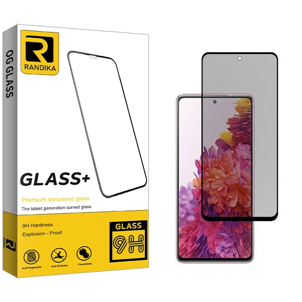 محافظ صفحه نمایش حریم شخصی راندیکا مدل RK مناسب برای گوشی موبایل سامسونگ Galaxy S20 FE 5G