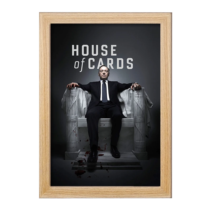 تابلو خندالو مدل سریال House Of Cards کد 28146