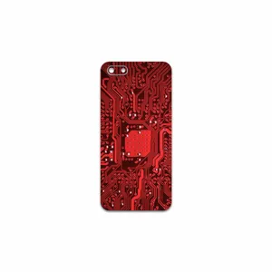 MAHOOT Red Printed Circuit Board Cover Sticker for Huawei Y5 Prime 2018