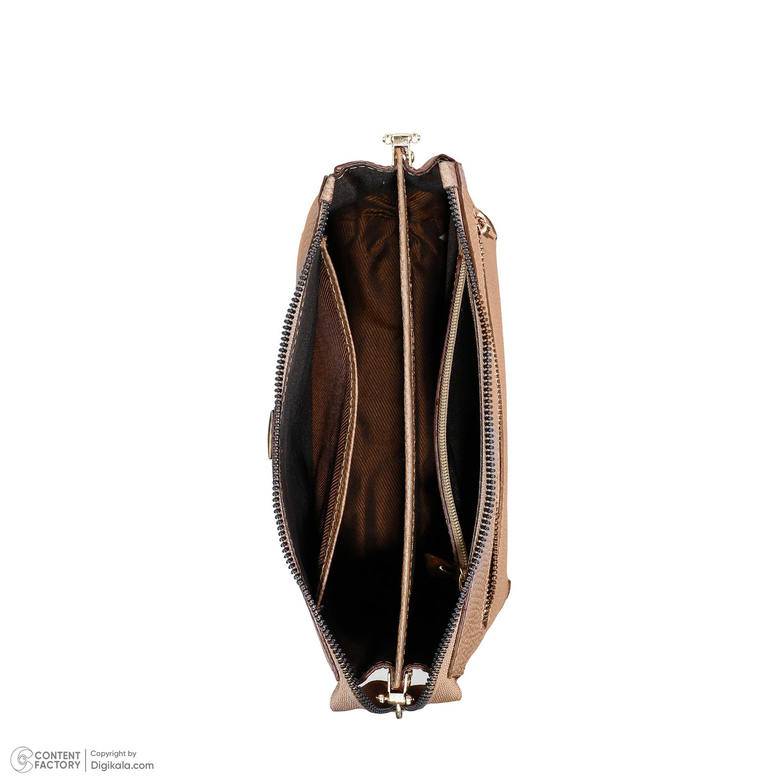 کیف دوشی زنانه رویال چرم مدل W82 -  - 14