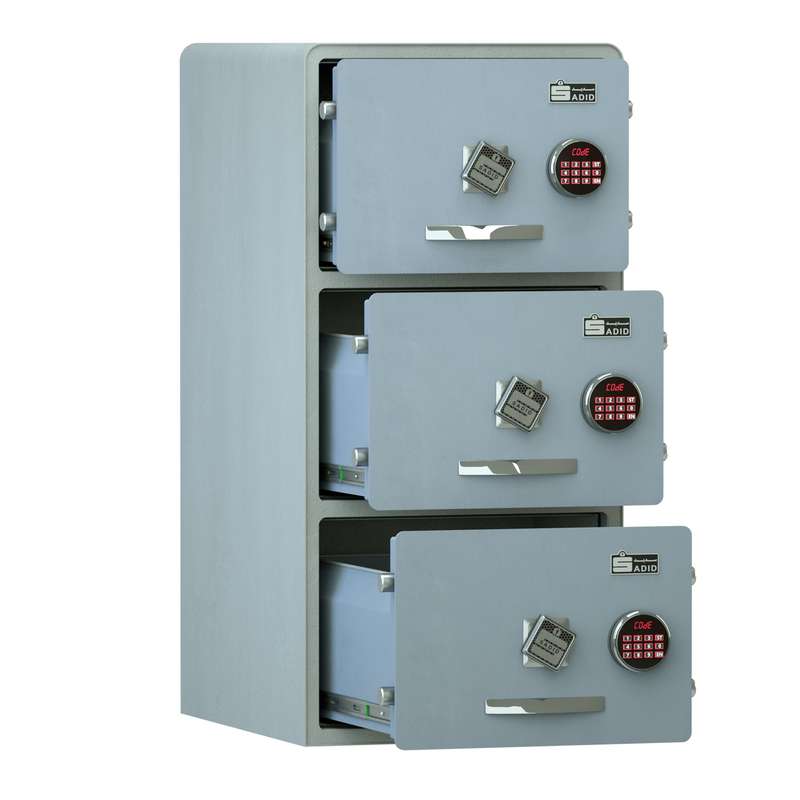 گاوصندوق الکترونیکی سدید مدل فایل 3 کشو 1100PROAC گاوصندوق الکترونیکی سدید مدل فایل 3 کشو 1100PROAC