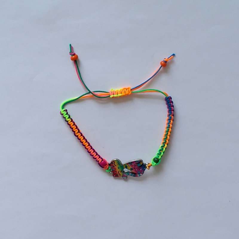 دستبند دخترانه مدل گربه ملوس NA127