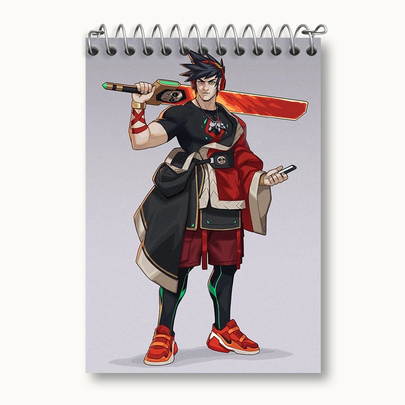 دفتر یادداشت 50 برگ خندالو مدل بازی هادس (Hades) کد 32907