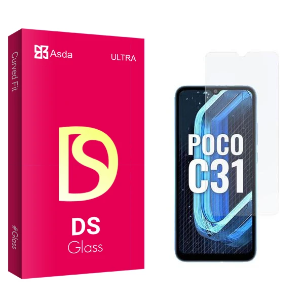محافظ صفحه نمایش آسدا مدل DS2 مناسب برای گوشی موبایل شیائومی Poco C31