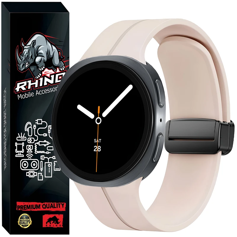 بند راینو مدل Magnet-W8 مناسب برای ساعت هوشمند سامسونگ Galaxy Watch 8 40mm / 44mm