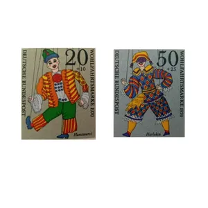 تمبر یادگاری مدل سیرک آلمان مجموعه 2 عددی