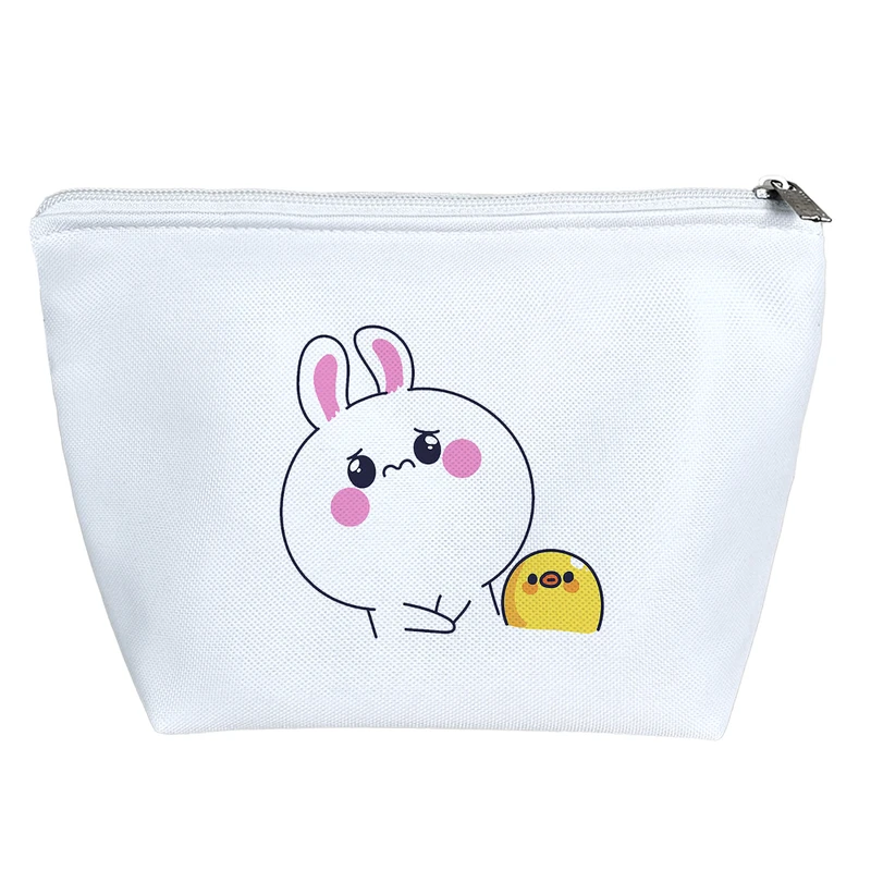 کیف لوازم آرایش دخترانه خندالو مدل خرگوش و جوجه کد 3372