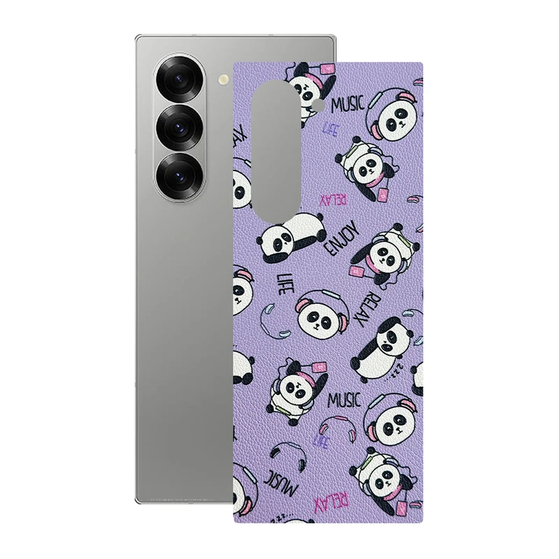 برچسب پوششی ریمکس مدل Leth طرح پاندا مناسب برای گوشی موبایل سامسونگ Galaxy Z Fold6