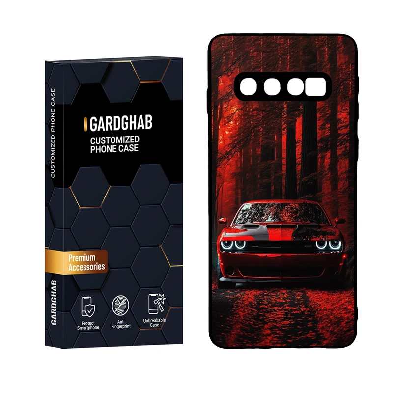 کاور گارد قاب مدل پشت گلس پسرانه مناسب برای گوشی موبایل سامسونگ Galaxy S10