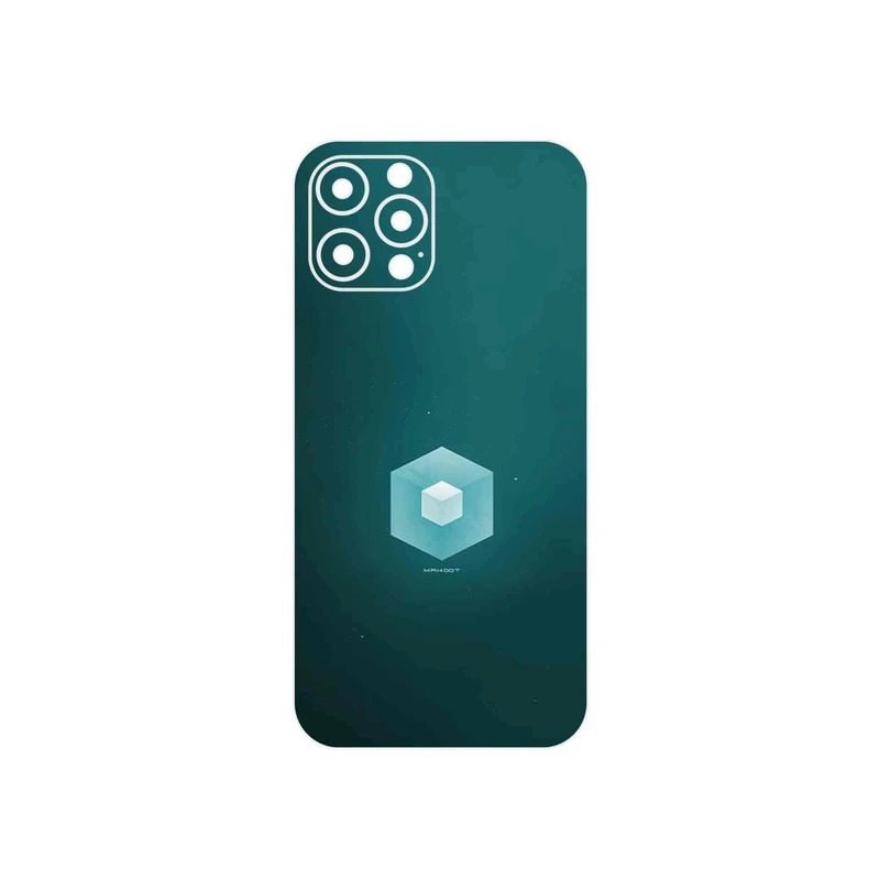 برچسب پوششی ماهوت مدل Minimal Cube icon مناسب برای گوشی موبایل اپل iPhone 12 Pro Max