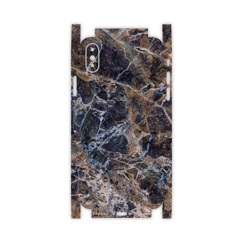 برچسب پوششی ماهوت مدل Earth-White-Marble-FullSkin مناسب برای گوشی موبایل اپل iPhone X