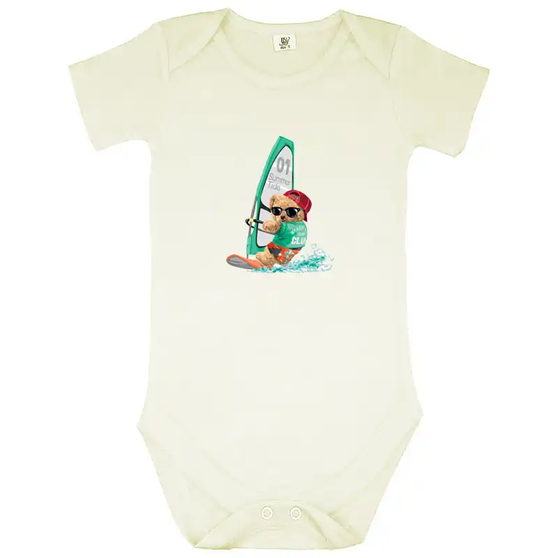 بادی نوزادی نیل کوک مدل Teddy White Collection مجموعه 5 عددی